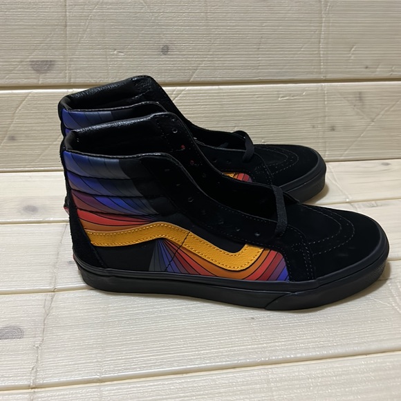 Vans Sk8-Hi Reissue (Refract) black/multi NWT Men’s Size 6.5 Women’s Size 8.0 - Picture 4 of 9
